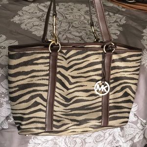 Cloth patterned Michael Kors Shoulder Bag